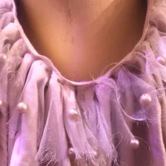 Artist made OOAK Antiqued  Ruffled Ruff Collar, Clown Pierrot, harlequin. - Picture 5 of 11